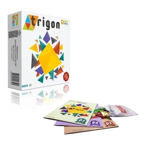 Newtoys New Toys Trigon Oyunu Akıl Zeka Oyun Gelişmiş Tangram 3 Kitapçıklı - Görsel 2