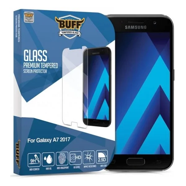 Buff Glass Galaxy A7 2017 İle Uyumlu Ekran Koruyucu Cam - Görsel 3