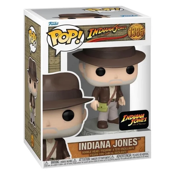 Funko Pop Movies Indiana Jones With Jacket 1385 Figür - Görsel 5