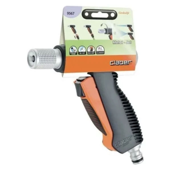 Claber 9567 Metal Sulama Tabancası - Görsel 2