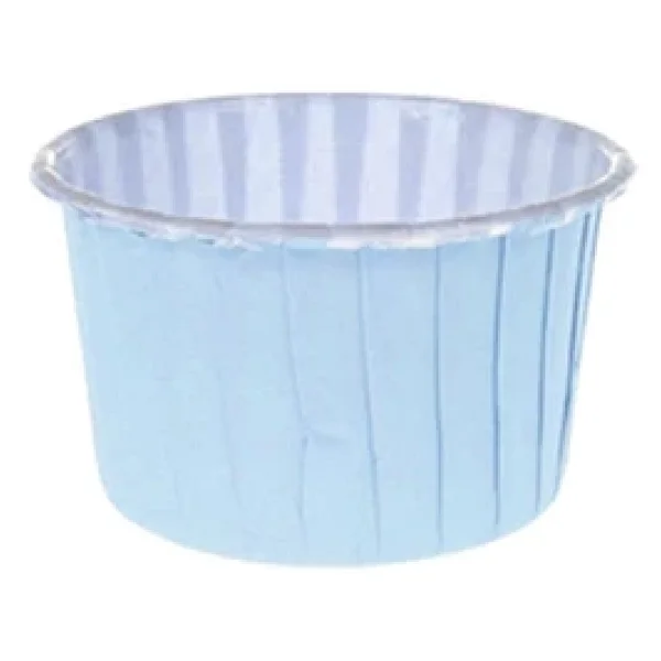 Dolphin Muffin Kağıt Karton Mavi Cupcake Kek Kalıbı Kapsülü Kabı - 50 Adetlik 5 Paket - Görsel 4