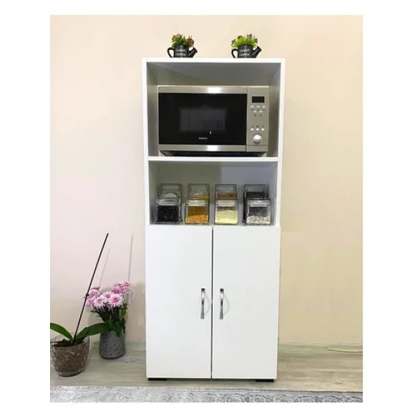 IRMAK MOBİLYA 2 Kapak 2 Raflı Dolap Çok Amaçlı Dolap - Görsel 7