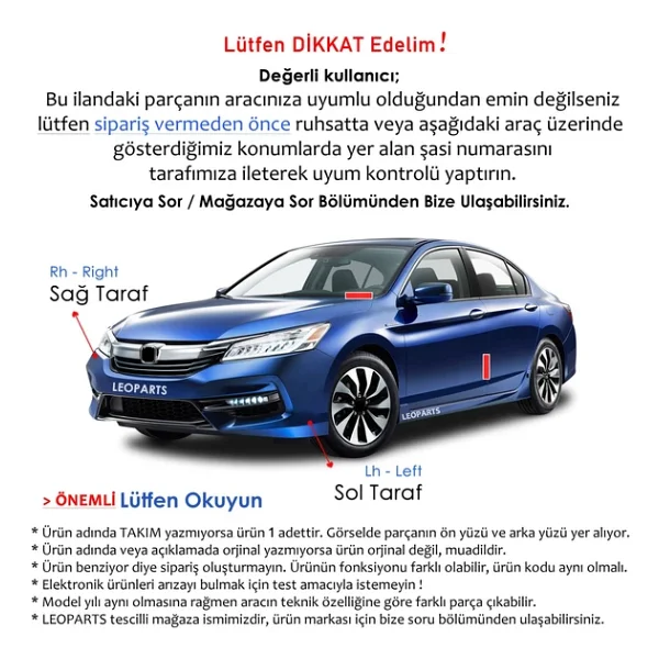 Leoparts Suzuki Swift Ön Amortisör Takozu 1990-2003 Sağ-Sol Uyumlu (1 Adet) 41710-60b00 - Görsel 5