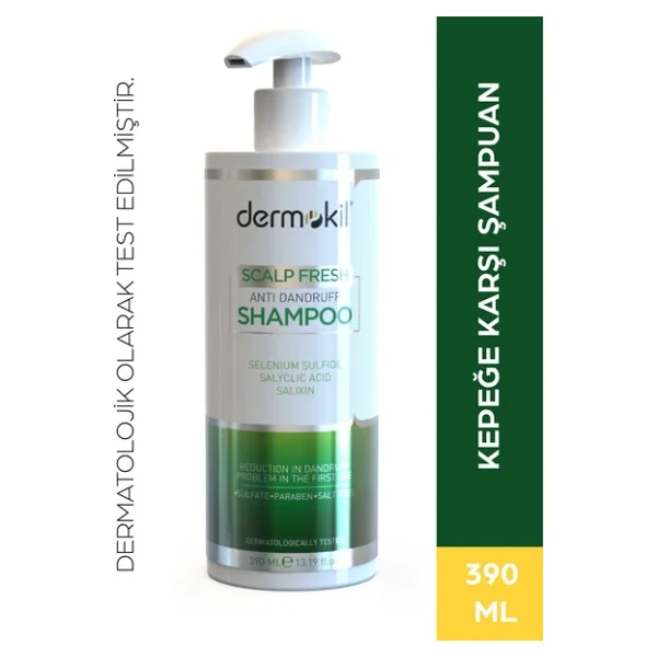 Dermokil Kepeğe Karşı Şampuan 390 Ml - Görsel 4