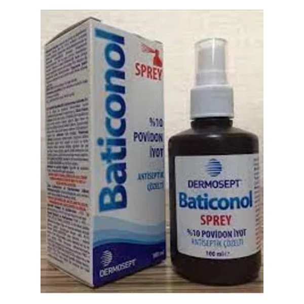 Dermosept Baticonol Antiseptik Çözelti Sprey 100 Ml. - Görsel 6