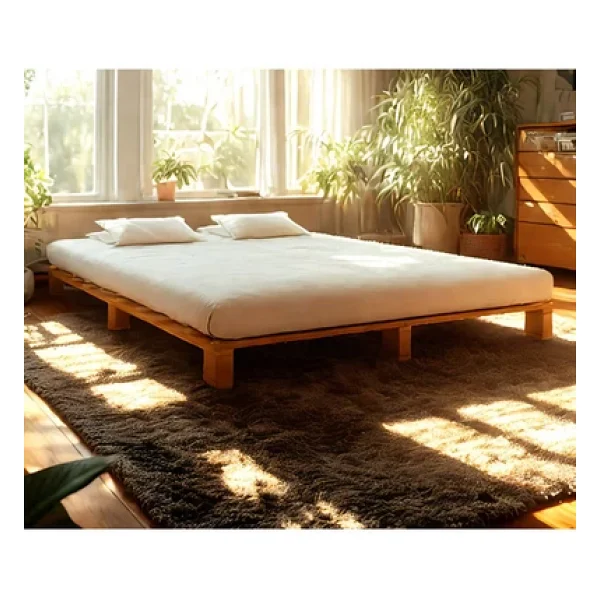 Pinoxi Ahşap Platform Karyola 140x200 Cm - Görsel 6