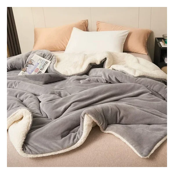 Mulberry Sherpa 220x240 Cm Polar Çift Kişilik Battaniye - Görsel 3