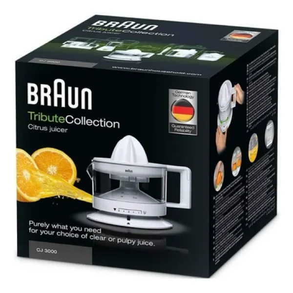Braun Cj 3000 Tribute Collection Citrus Narenciye Sıkacağı - Görsel 4