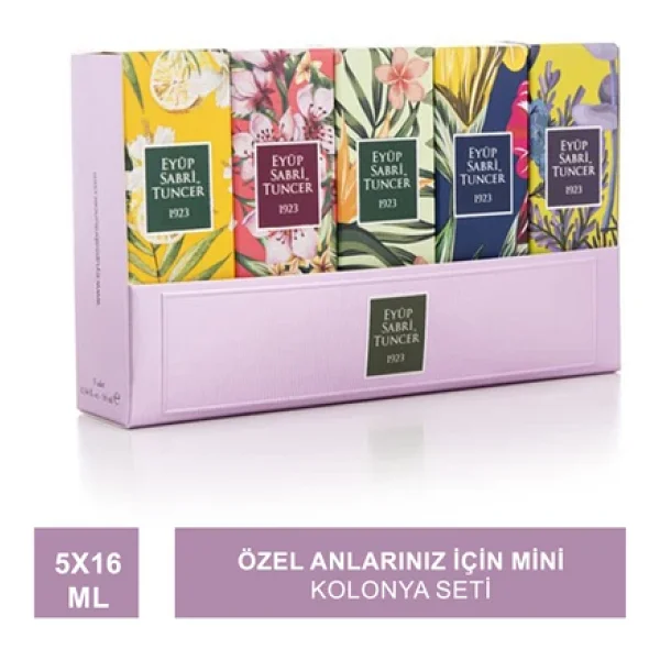 Eyüp Sabri Tuncer Mini Set 2 Kolonya 5x16 Ml - Görsel 2