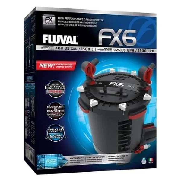 Fluval Fx6 3500 Lt/H Akvaryum Dış Filtre - Görsel 3