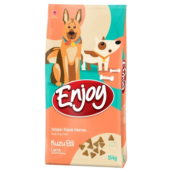 Enjoy Kuzu Etli Ve Pirinçli 15 Kg Yetişkin Köpek Maması - Görsel 9