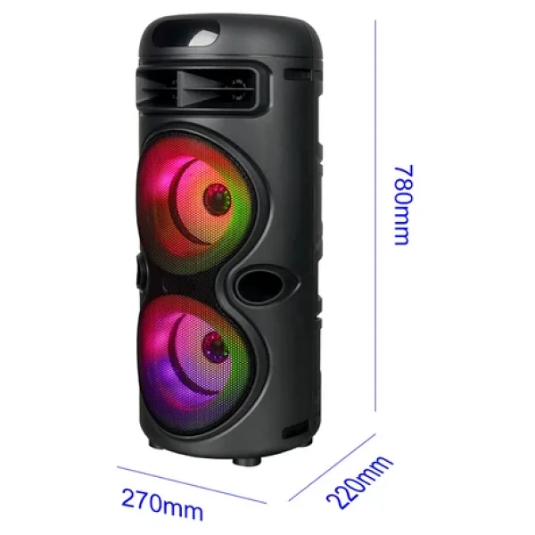 Zore GD-2402 RGB Bluetooth Hoparlör - Görsel 10