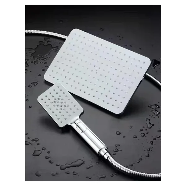 Artema Flow Square Krom Banyo Bataryası + Doppo Long Krom Tepe Duş Seti - Görsel 7