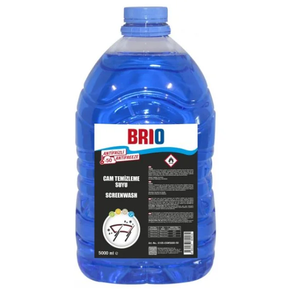 Brio -50 Derece 5 Lt Oto Cam Suyu - Görsel 5