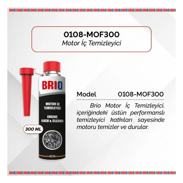 Brio 300 Ml Motor İç Temizleyici - Görsel 7