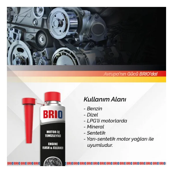 Brio 300 Ml Motor İç Temizleyici - Görsel 8