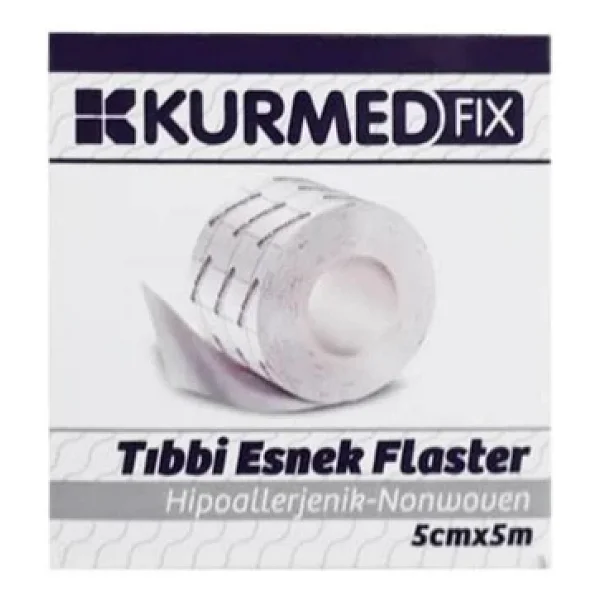Kurmed Fix Esnek 5cm X 5m Flaster - Görsel 5