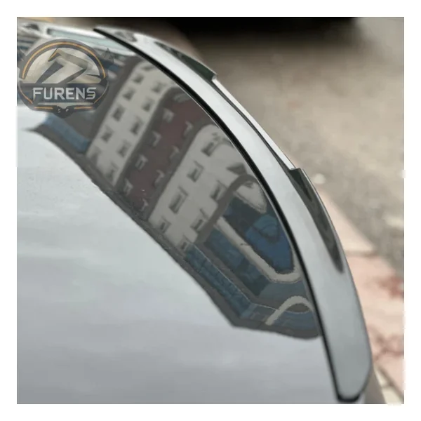 Peugeot 508 2018-2022 Bagaj Üstü Slim Yarasa Spoiler Piano Black Parlak Siyah - Görsel 3