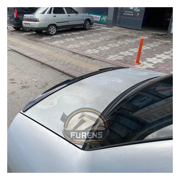 Peugeot 508 2018-2022 Bagaj Üstü Slim Yarasa Spoiler Piano Black Parlak Siyah - Görsel 4