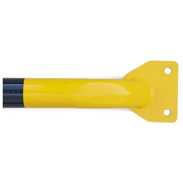 Araç Stoper İmalatı Otopark Araç Stoperi Lastik Sonlandırma Demiri 180 Cm Ø48mm 3mm Sarı - Görsel 2