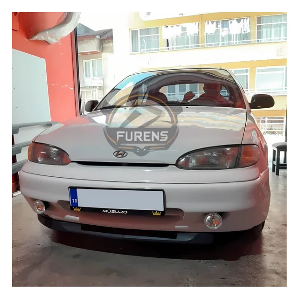 Hyundai Accent Yumurta Kasa 2002-2007 Uyumlu H Lip Esnek Ön Lip 2 Parça Karlık Ön Ek Tampon Altı Dil - Görsel 4
