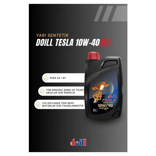 Doill Tesla 10w-40 A3/B4 1 Lt Motor Yağı - 2026 - Görsel 4