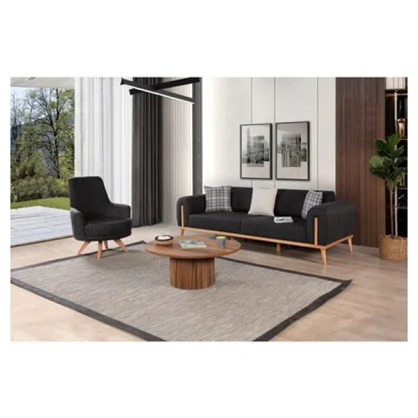 Ak Sofa Leon Koltuk Takım 3+3+1+1 - Görsel 2
