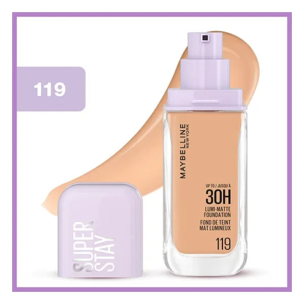 Maybelline New York Super Stay Lumi Matte 119 30 Ml Likit Fondöten - Görsel 4