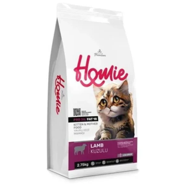 Homie Super Premium Kuzu Etli 2.75 Kg Anne Ve Yavru Kedi Maması - Görsel 6