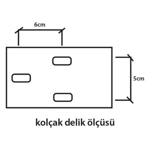 Türksit Ofis Koltuğu Yedek Parça Eko Kolçak Çift - Görsel 4