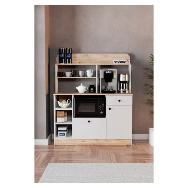 Evdemo Latte Kahve Köşesi Dolabı - Görsel 3