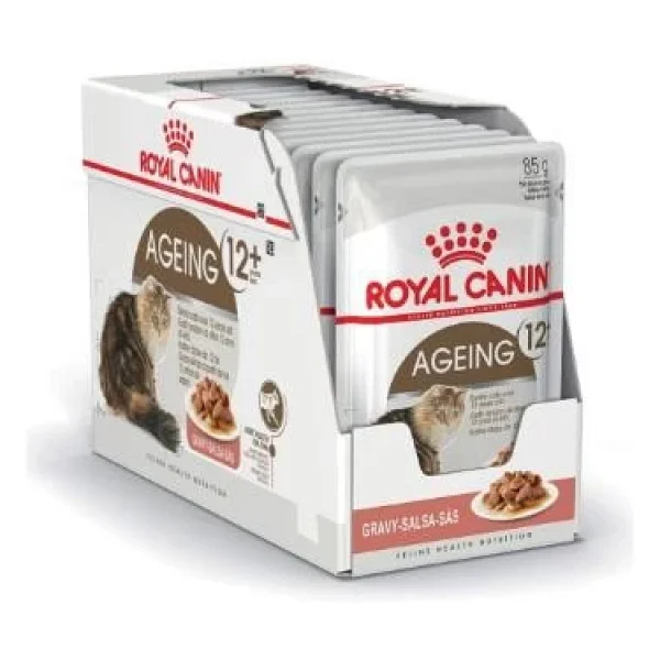 Royal Canin Gravy Ageing +12 85 Gr 12'li Yaşlı Kedi Yaş Maması - Görsel 3