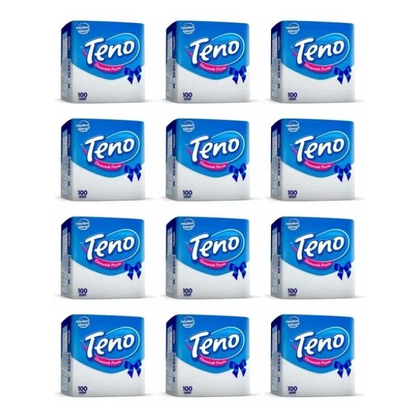 Teno Peçete 100 Lü X 12 Adet - Görsel 3