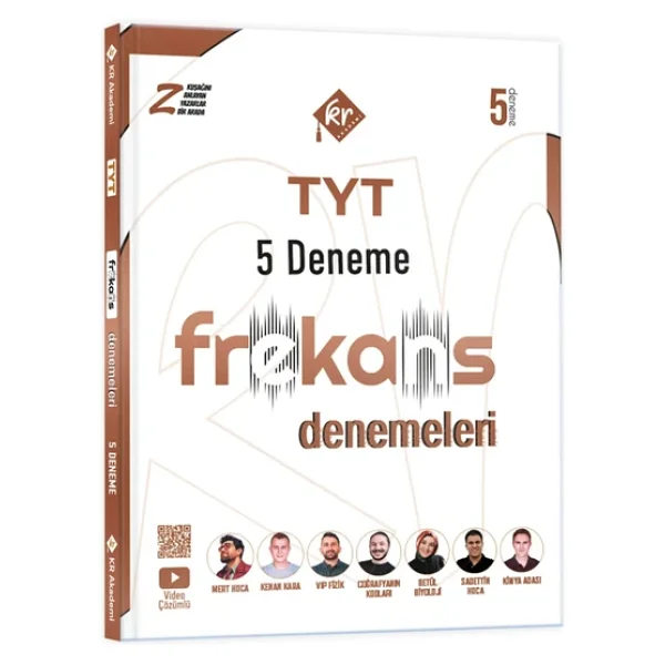 Kr Akademi Yayınları Tyt 5 Frekans Denemeleri - Görsel 5