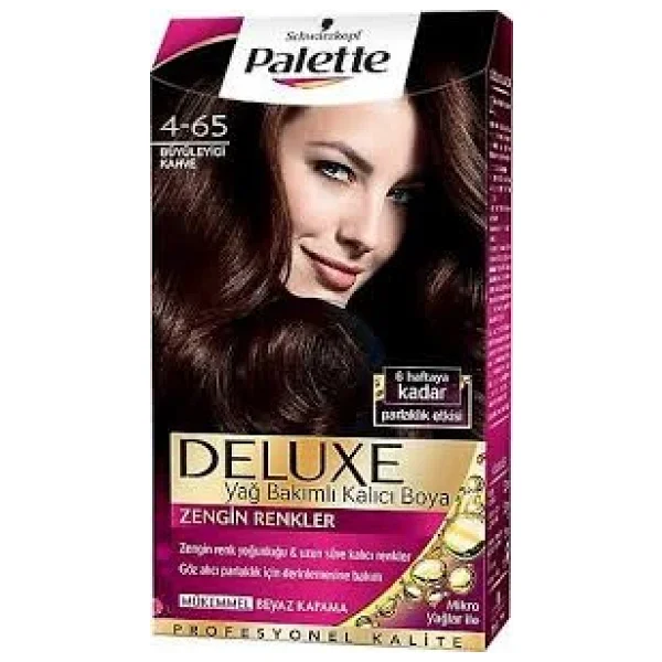 Palette Deluxe 4.65 Büyüleyici Kahve Saç Boyası - Görsel 4