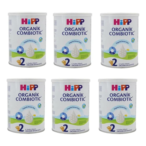 Hipp Organik Combiotic 2 Devam Sütü 350 Gr 6 Adet - Görsel 6