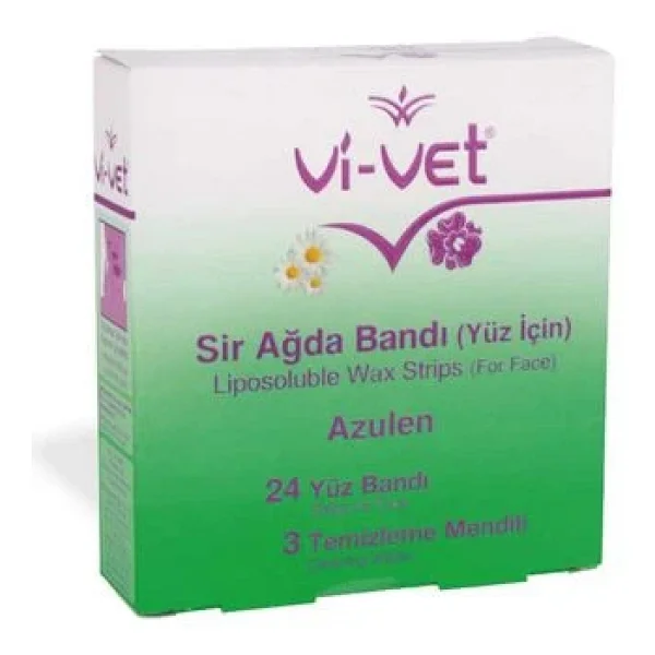 Vi-Vet Yüze Özel 24'lü Sir Ağda Bandı - Görsel 4