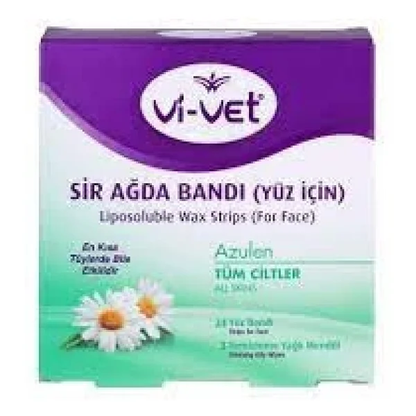 Vi-Vet Yüze Özel 24'lü Sir Ağda Bandı - Görsel 3