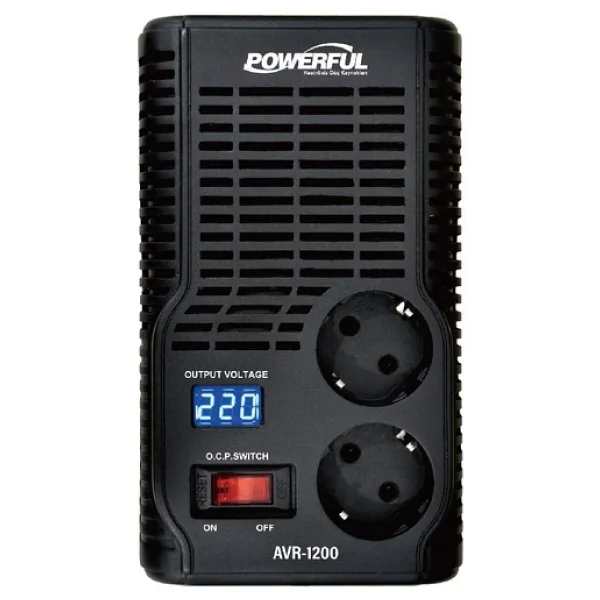 Powerful Avr-1200 1200va Otomatik Voltaj Regülatörü - Görsel 6