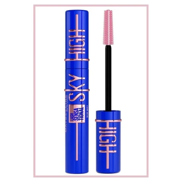 Maybelline New York Lash Sensational Sky High Mavi Maskara - Görsel 5