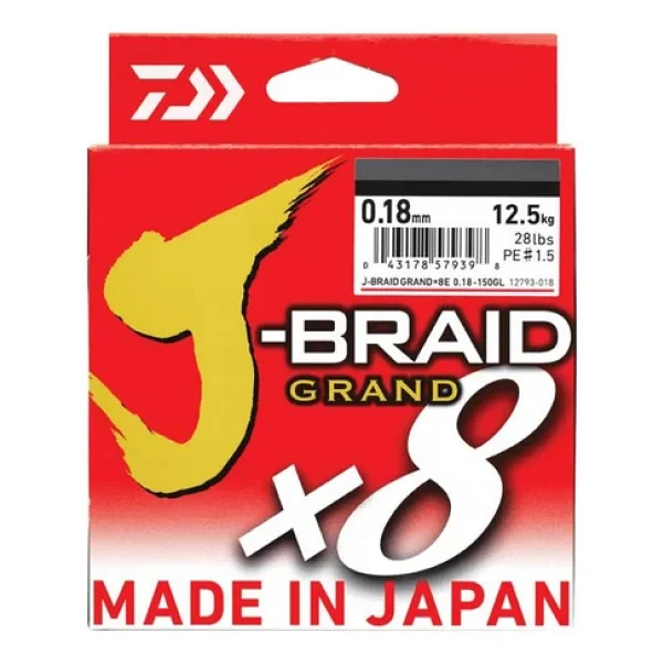 Daiwa J-Braid Grand 8x 300 M 0.18 Mm 12.5 Kg Multicolor İp Misina - Görsel 4
