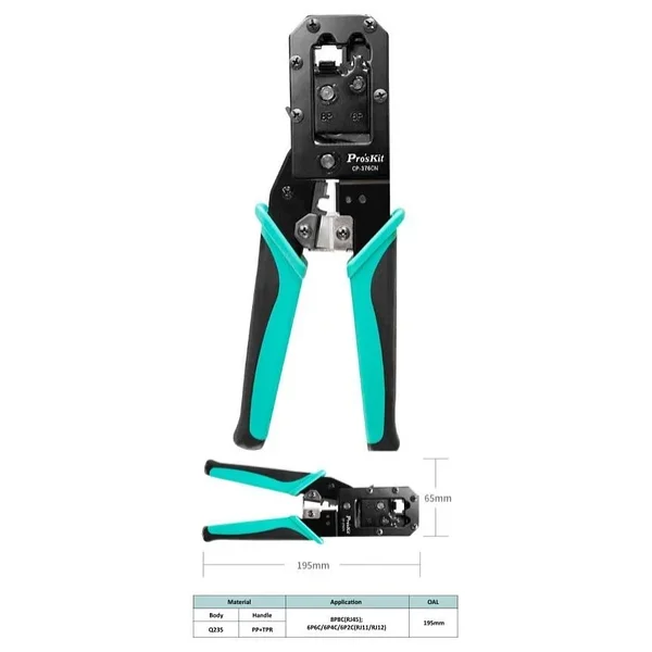 Proskit Cp-376cn Rj45 Sıkma Pensesi - Görsel 3