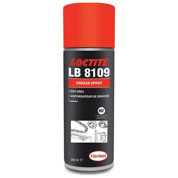 Loctite Lb 8109 Sivi Gres Sprey 500 Ml - Görsel 4