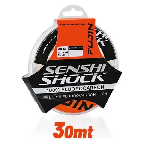 Fujin Senshi Shock 30 M 0.45 Mm 13.92 Kg Fluorocarbon Misina - Görsel 3