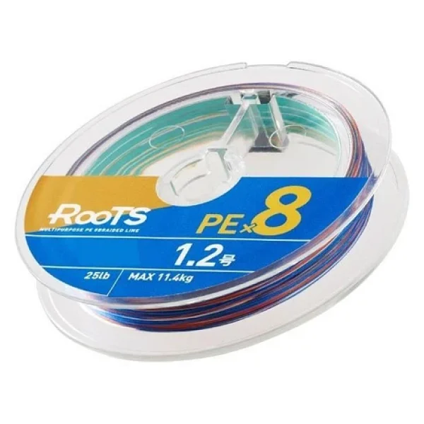 Gosen X8 Roots PE 8 Örgü Spin İp Misina 300mt Multi Color - Görsel 2