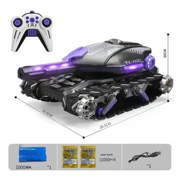 Gepettoys Hd5011 2.4 G Su Atan Uzaktan Kumandalı Tank - Görsel 5