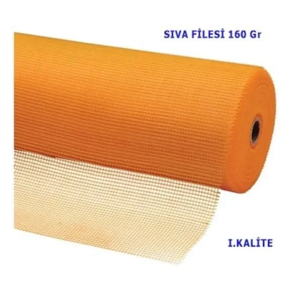 Sıva Filesi Turuncu 160gr 50 Metre - Görsel 3