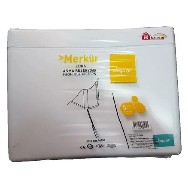 Japar 51037 Yeni Merkür Asma Rezervuar - Görsel 6