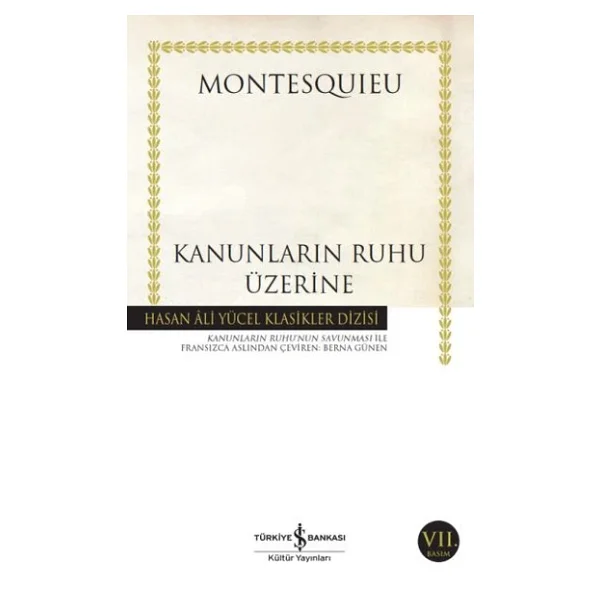 Kanunların Ruhu Üzerine - Montesquieu - Görsel 5