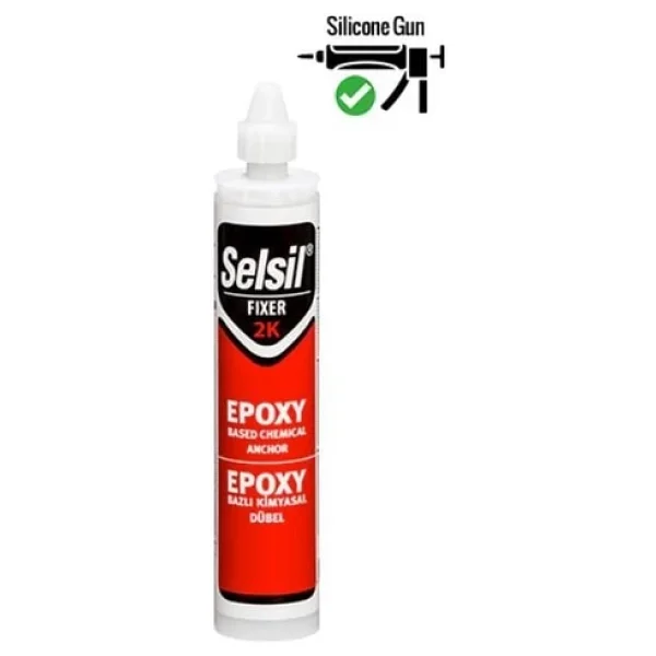 Selsil 300 Ml Epoksi Bazlı Kimyasal Dübel - Görsel 4